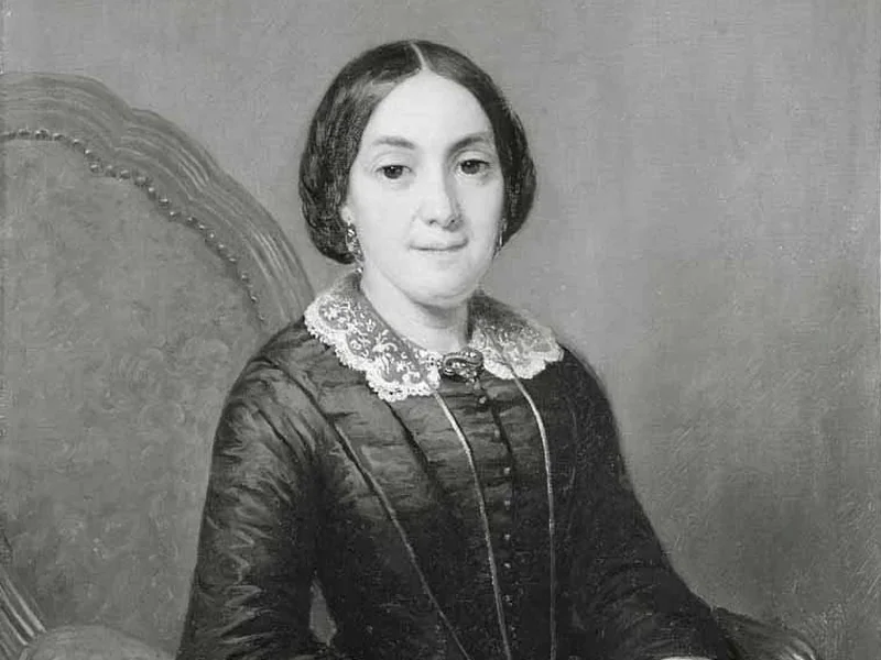 1830-Hendricus Joannes Petrus Hanau - Ritratto di Catharina Leons